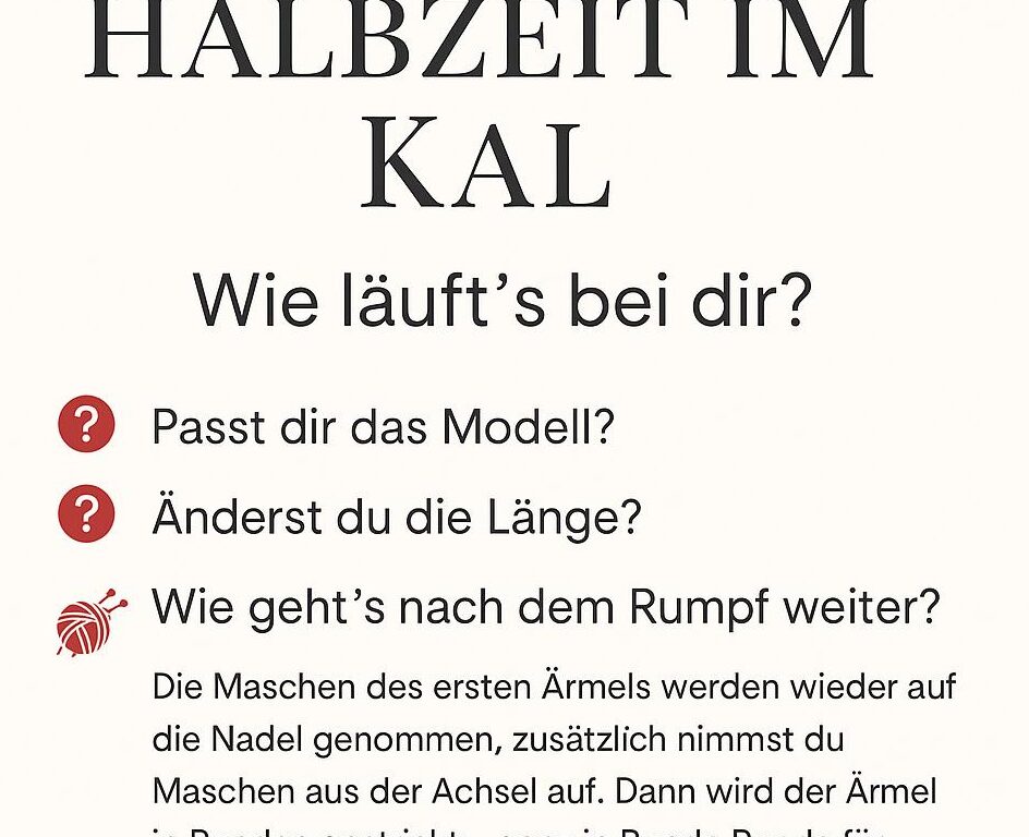 Halbzeit beim Uukii Knit-Along: Tipps zu Passform und Ärmeln von rosa p.