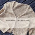 Contiguous-Methode im Strickbild – nahtlose Schulterpartie mit Top-Down-Zunahmen